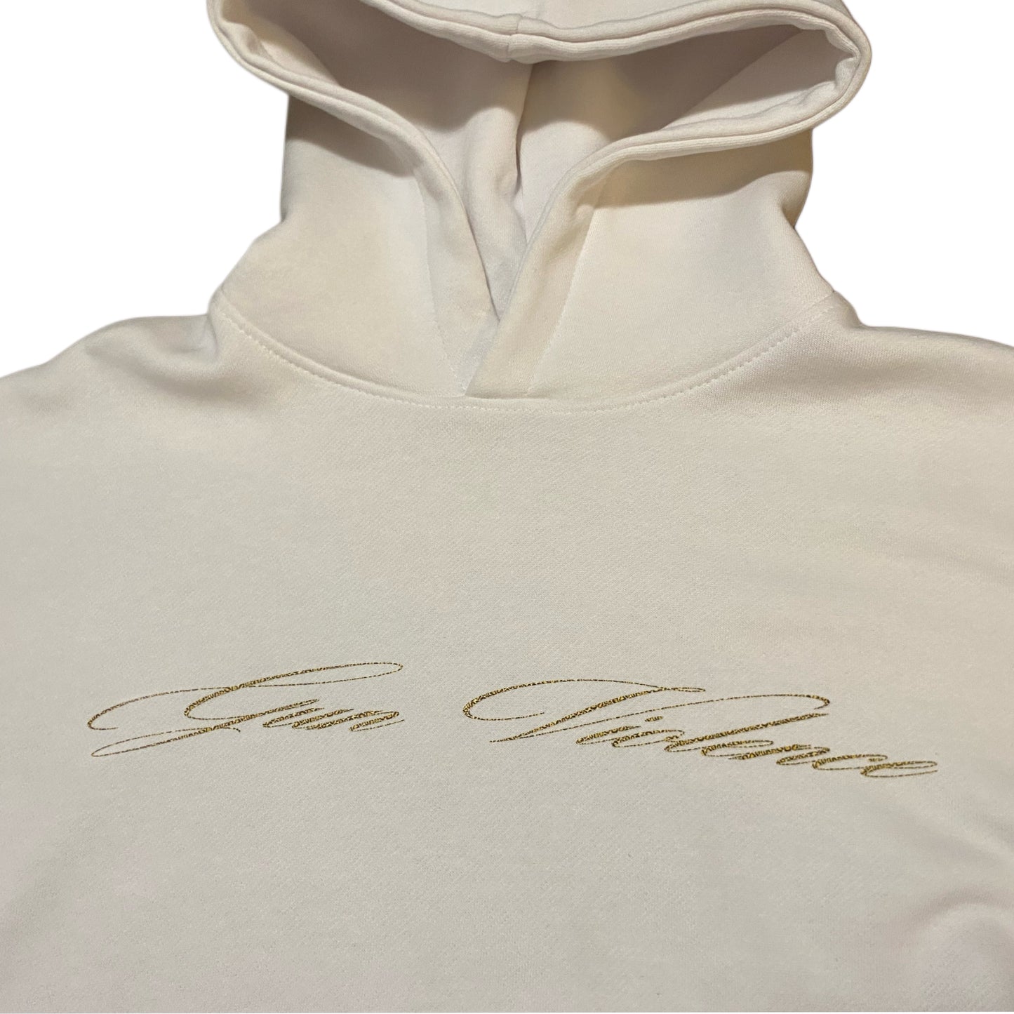 LEOPAR TATTOO white hoodie