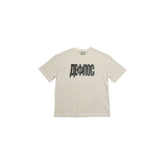 D E F L O S  white t-shirt