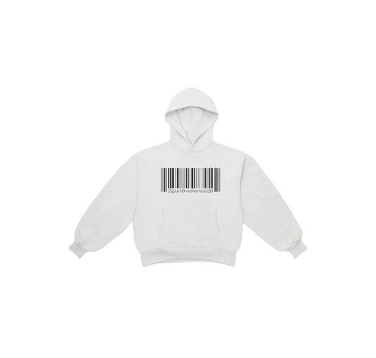 " 2026 barcode cream hoodie "
